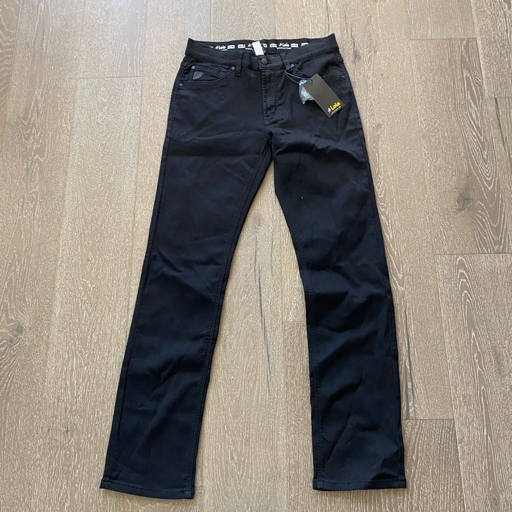 Lois Men's slim Jeans in black